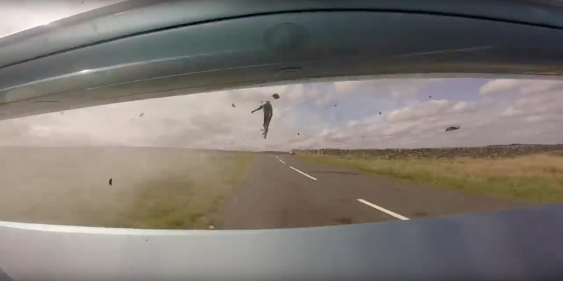 Other image for Horror crash caught on three cameras